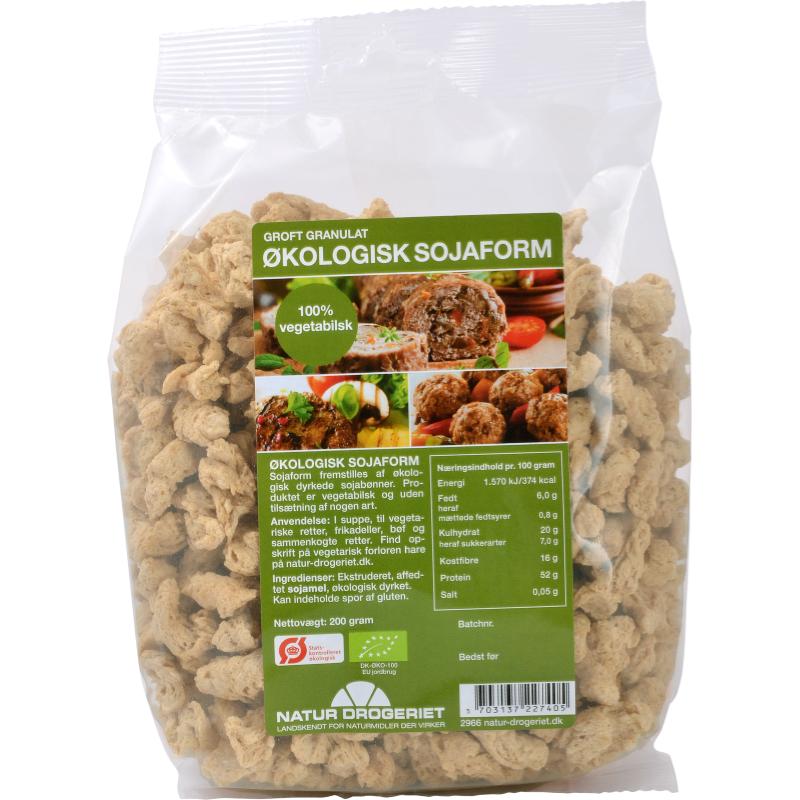 Nd Sojaform Granulat Grov ø  Bull  200 G