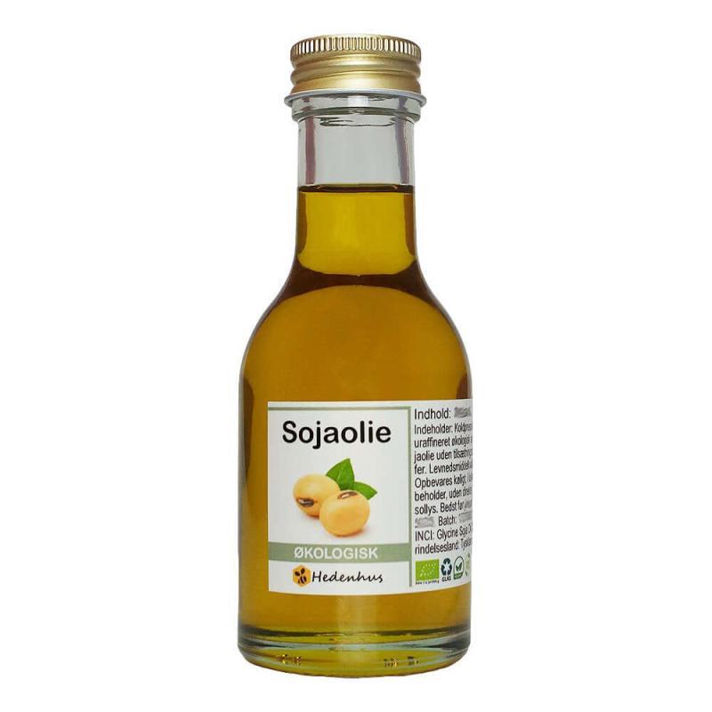 Økologisk Koldpresset Sojaolie 100 ml - Skønhedspleje