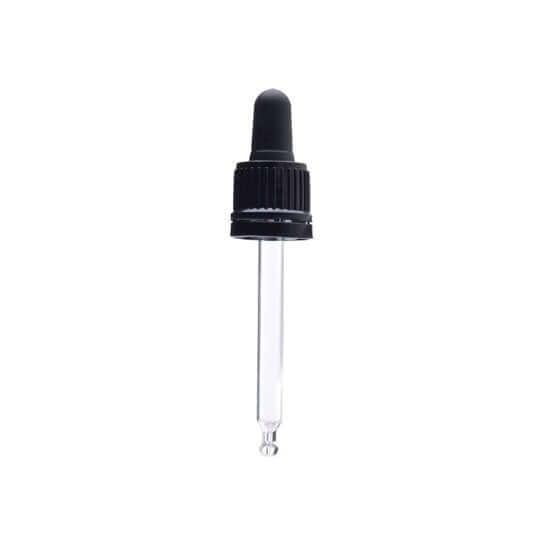 Sort Låg Med Sort Pipette 71 Mm    20 Ml    Din 18