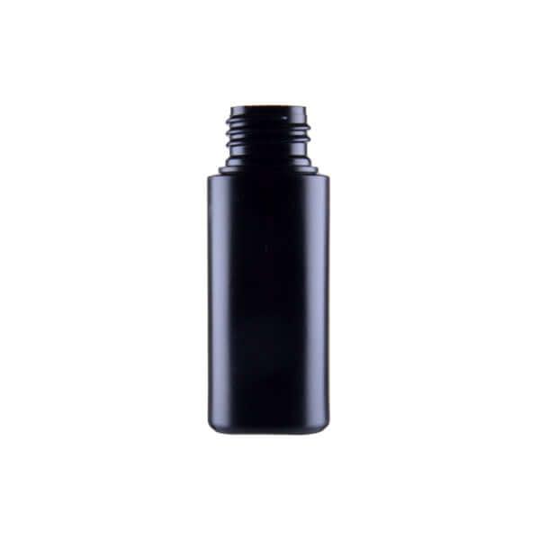 Mat Sort 50 Ml Plastflaske i ECO-HDPE - Genanvendelig