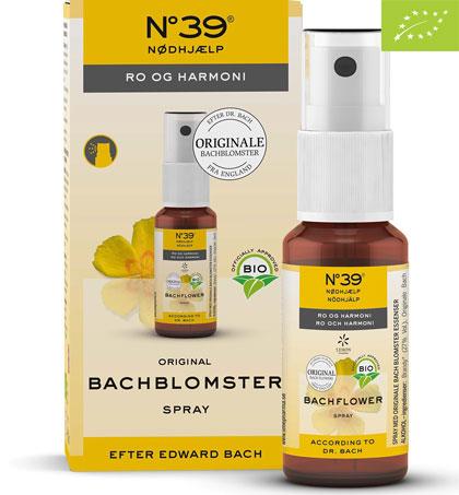 Bachflower No 39 Økologisk Nøddehjælp Spray 20ml