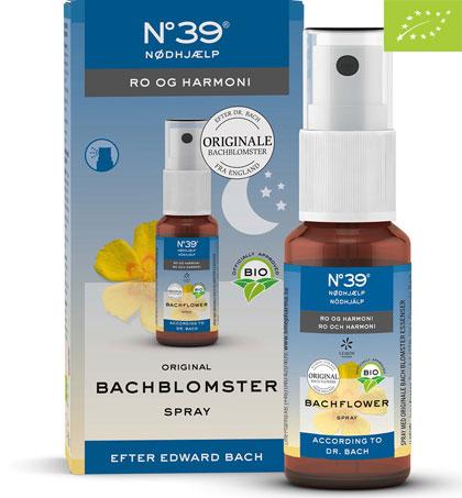 Bachflower No 39 Sov Godt Økologisk Spray 20g - Naturlig Ro