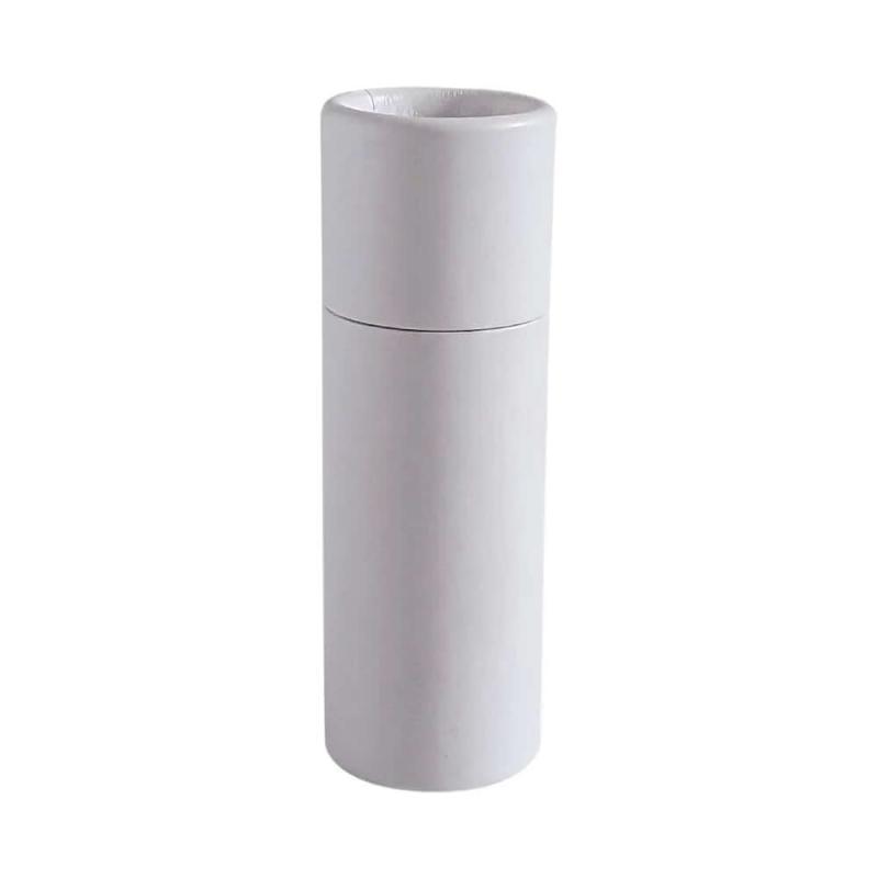 Rund Hvid Pap Stift til Læbepomade og Deodorant