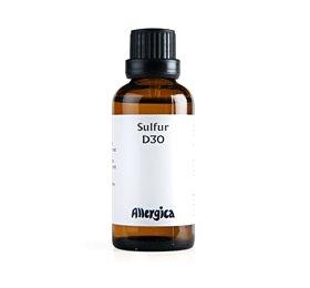 Allergica Sulfur D30 Bull 50ml - Homøopatisk Lægemiddel