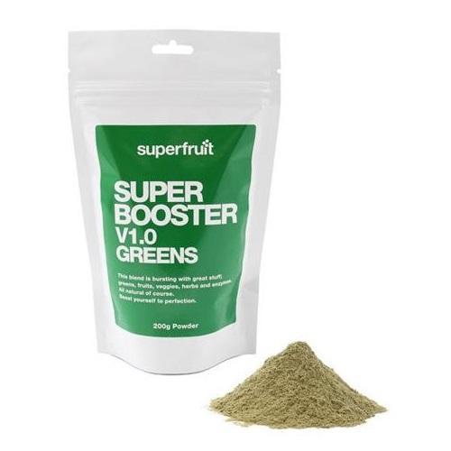 Super Booster V1 0 Greens Pulver fra Superfruit - Sundhed!