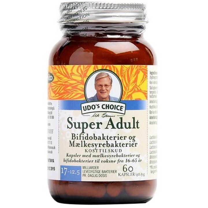Udo S Choice Super Adult Mælkesyrebakterier 60kap