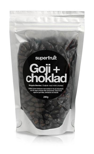 Superfruit Goji Bær i Chokolade 200g - Sund Snack
