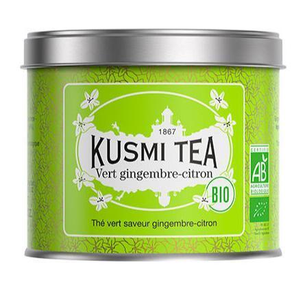 Kusmi Grøn Te Citron Og Ingefær ø 100g
