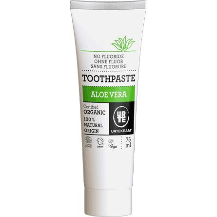 Urtekram Aloe Vera Tandpasta - Naturlig Pleje 75 Ml