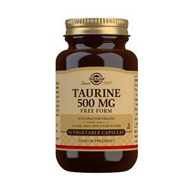 Solgar Taurin 500 mg - Vegetabilske Kapsler til Sundhed