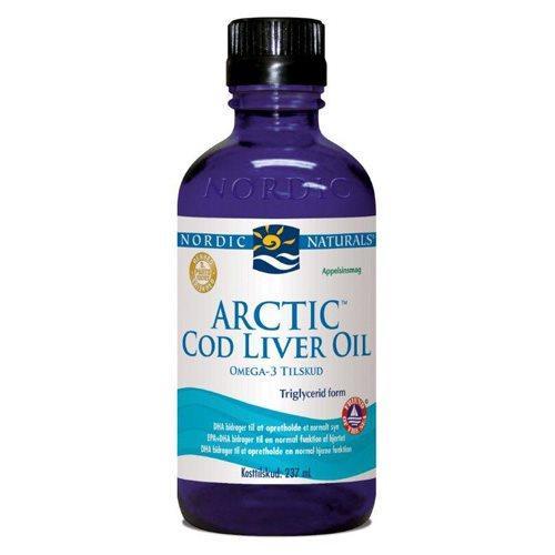 Arctic Cod Liver Oil M  Appelsin  Bull  237 Ml