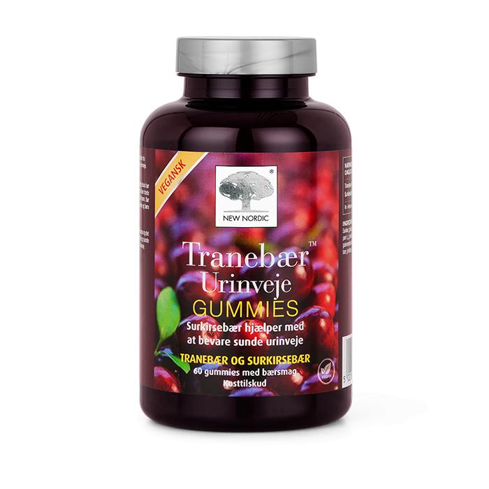 New Nordic Tranebær Urinveje Gummies - 60 Veganske Stk