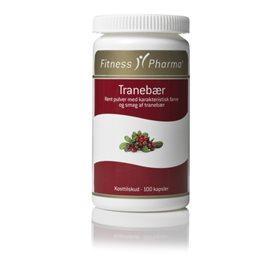 Fitness Pharma Tranebærkapsler 100 Kap - Sundhedstilskud