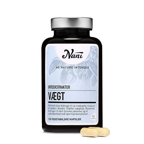 Nani Vægt 120kap - Kosttilskud til Vægttab på Tilbud!