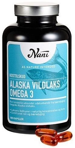 Nani Omega 3 Alaska Vildlaks - Kosttilskud med Omega-3