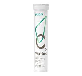Puori Vitamin C3 Brusetabletter