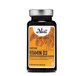 Nani Vitamin D3 Planteform - 90 Kapsler til Immunitet