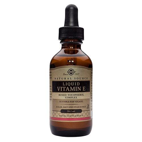 Solgar E-vitamin Flydende 59ml - Skønhedspleje Tilbud