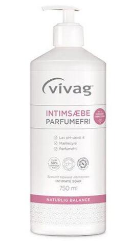 Vivag Intimsæbe Parfumefri  750ml