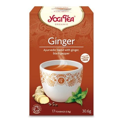 Økologisk Yogi Te med Ingefær - 17 Breve