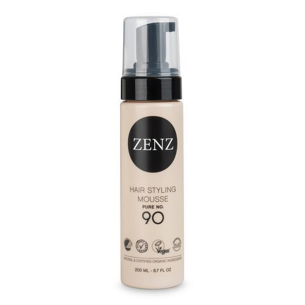 Zenz Organic Hair Styling Mousse Pure No  90   Version 2 0  200ml