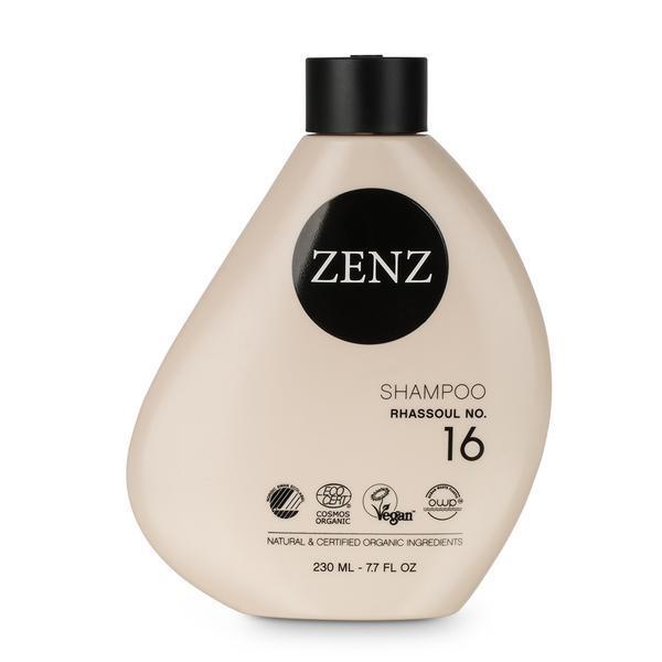 Zenz Organic Shampoo Rhassoul No 16 - Fugt og Styrke 230ml