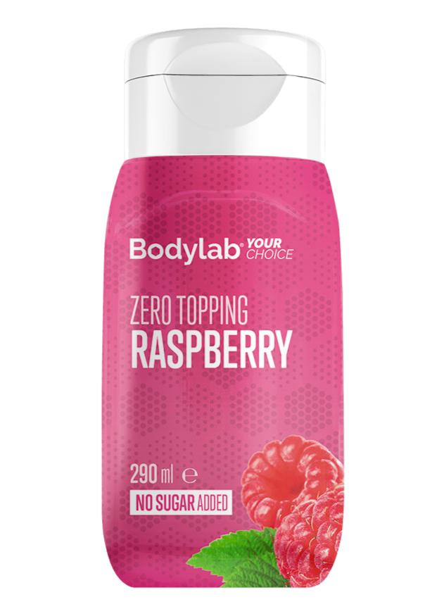 Bodylab Zero Topping 290 Ml - Hindbær Smag
