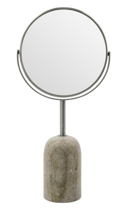 Meraki Dobbeltsidet Spejl Mkmarble i Beige - Skønheds Must-have