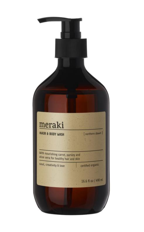 Meraki Hair Body Wash Northern Dawn 490ml