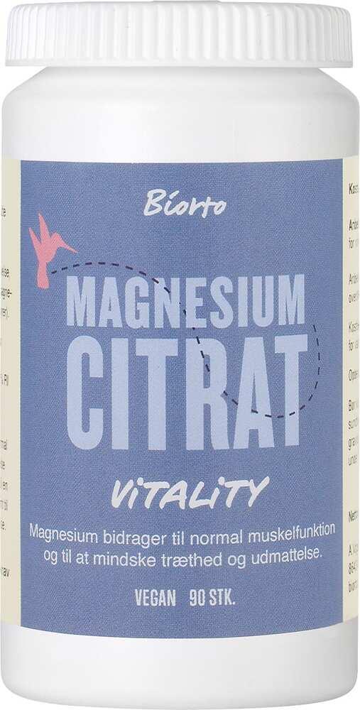 Biorto Magnesium Citrat Vitality 90kap
