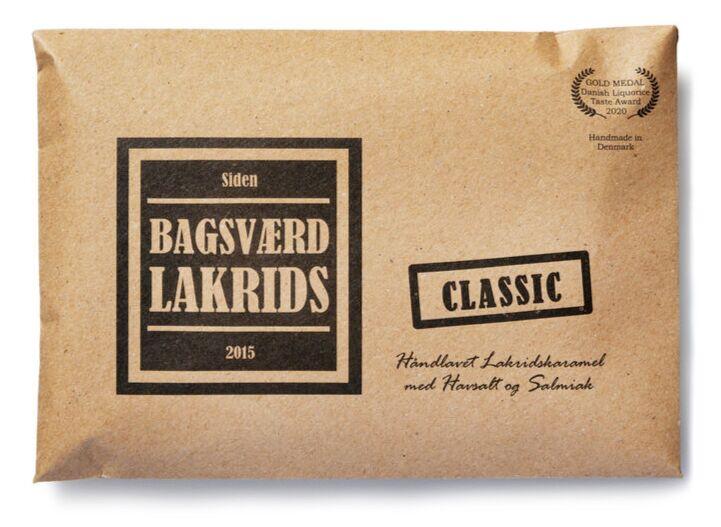 Bagsværd Lakrids Hel Plade Lakrids Quot Classic Quot 160g