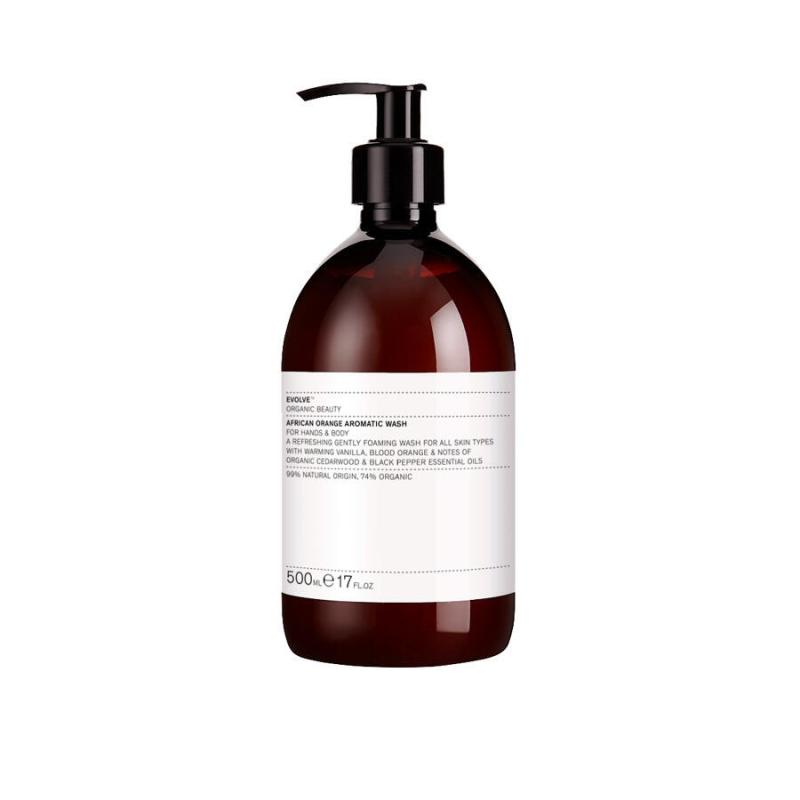 Evolve Afrikansk Orange Aromatisk Vask 500ml - Forfriskende!