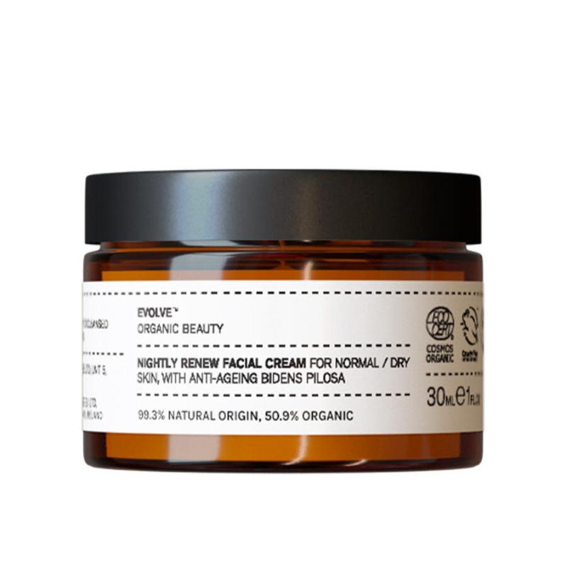 Evolve Nightly Renew Ansigtscreme 30ml - Beroligende Natcreme