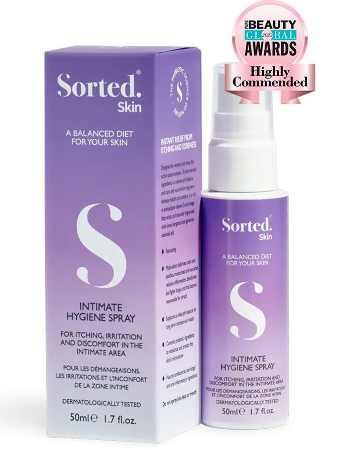 Beroligende Intim Hygiene Spray 50ml fra Sorted Skin