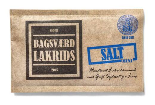 Bagsværd Lakrids Hel Plade Lakrids Quot Salt Mini Quot 40g