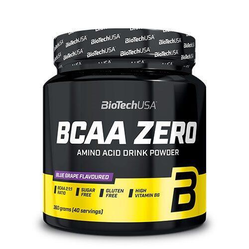 Biotech BCAA Zero Blå Drue 360g - Træningskosttilskud