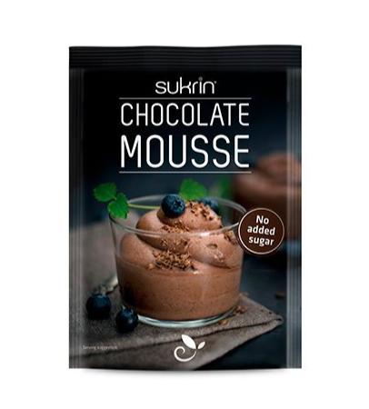 Chokolade Mousse med Sukrin 85g - Sødemiddel Delikatesse