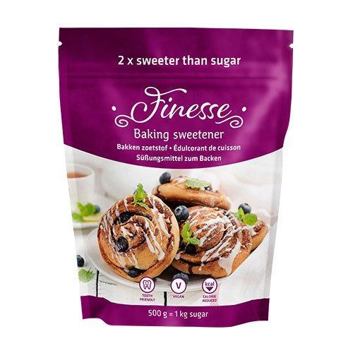Finesse Bage-Sødestof 500g - Dobbelt så Sød som Sukker