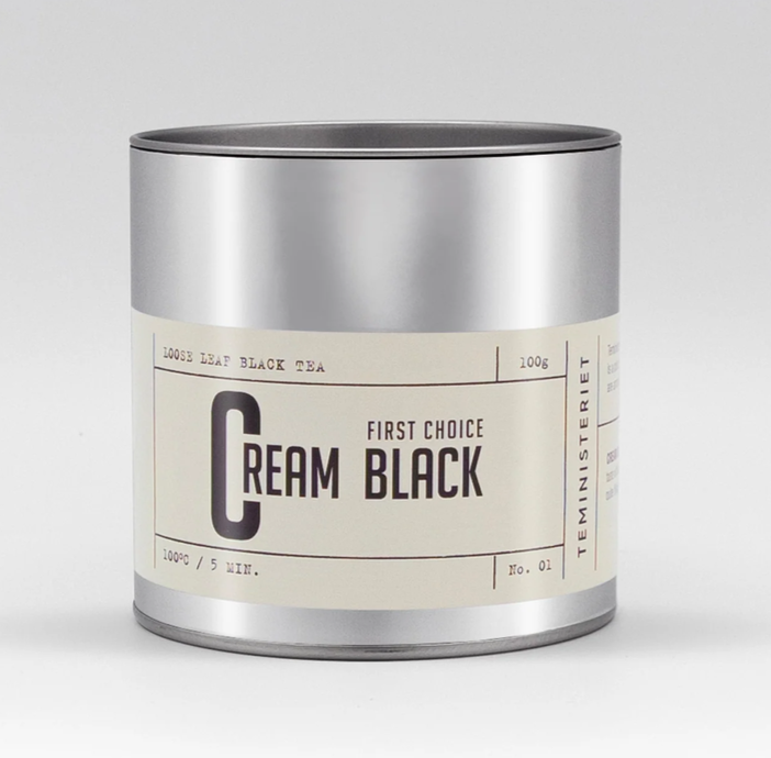 First Choice Cream Black Løs Sort Te - 80g Delikatesse