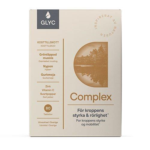 Glyc Complex 80tab - Grønlæbede muslinger & Omega-3