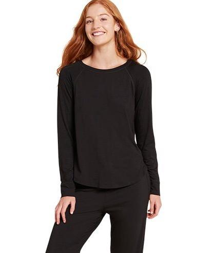 Boody Goodnight Raglan Sleep Top Sort Str L
