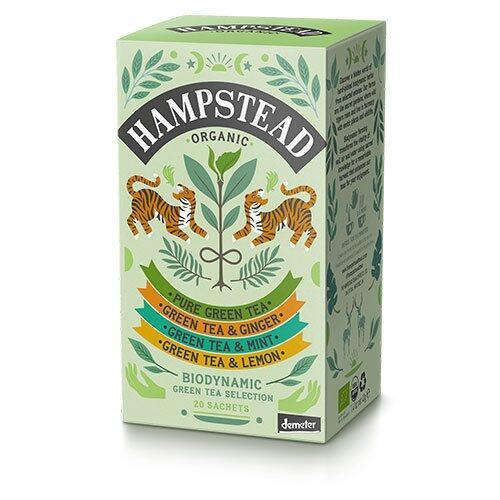 Hampstead Grøn Te Selection Pack ø Demeter 20br