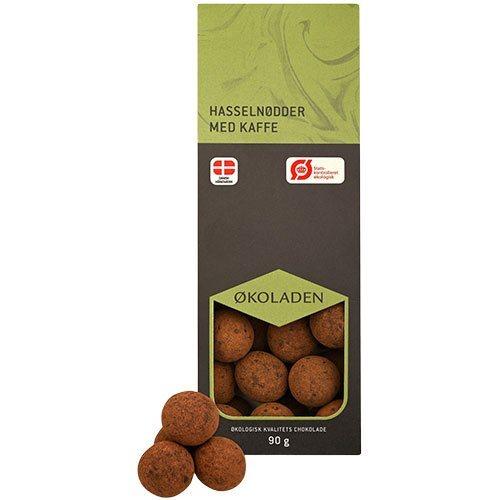økoladen Hasselnødder M Kaffe ø 90g