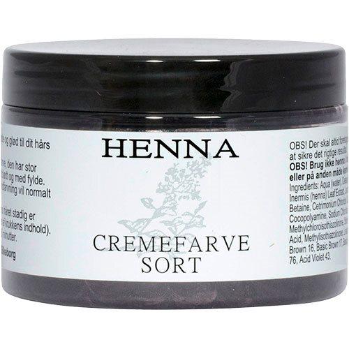 Henna Cremefarve Sort 120ml