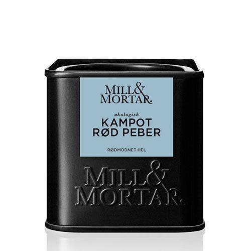 Mill Mortar Kampot Rød Peber ø 50g