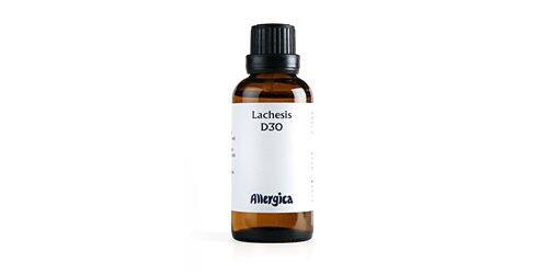 Allergica Lachesis D30 50ml - Naturlægemiddel til allergi