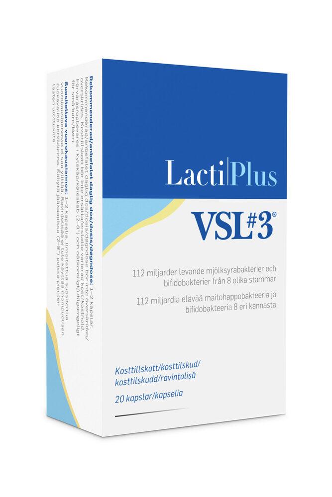 Lactiplus Vsl3 Kapsler 20kap