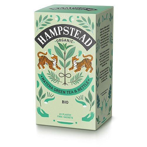 Hampstead Matcha Grøn Te Brændenælde ø 20br