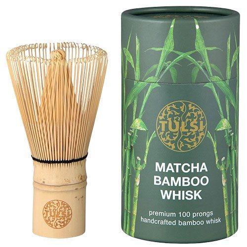 Tulsi Matcha Piskeris i Bambus - Perfekt til Teoplevelsen!