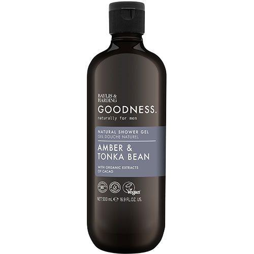 Baylis Harding Men Amber Tonka Bean Shower Gel 500ml